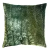 Peacock Feather Velvet Pillow by Kevin O'Brien Studio