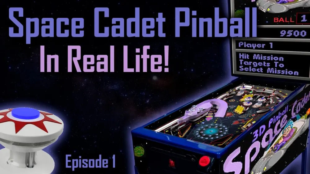 CNCDan Space Cadet physical pinball build video part one thumbnail
