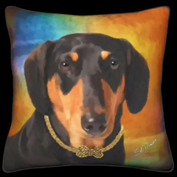 Black Dachshund