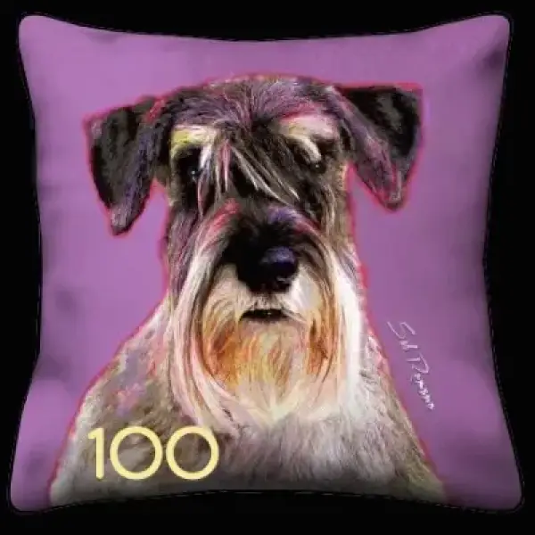 Schnauzer - Purple