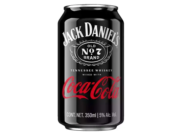 Jack Daniel's & Coca-Cola Cans 355ml