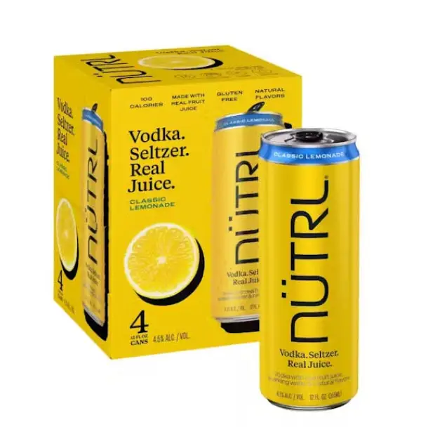 NÜTRL Lemonade Mixed Pack 8 x 12oz Cans