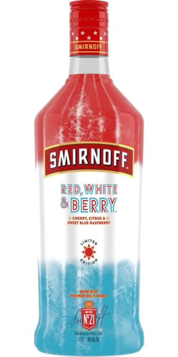 Smirnoff Red, White & Berry Flavored Vodka 1L