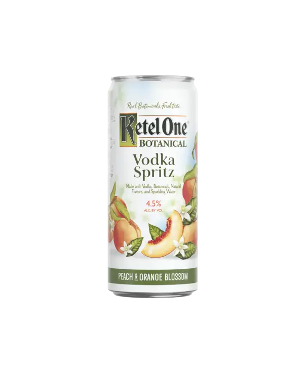Ketel One Botanical Peach & Orange Blossom Vodka Spritz 4 x 355ml