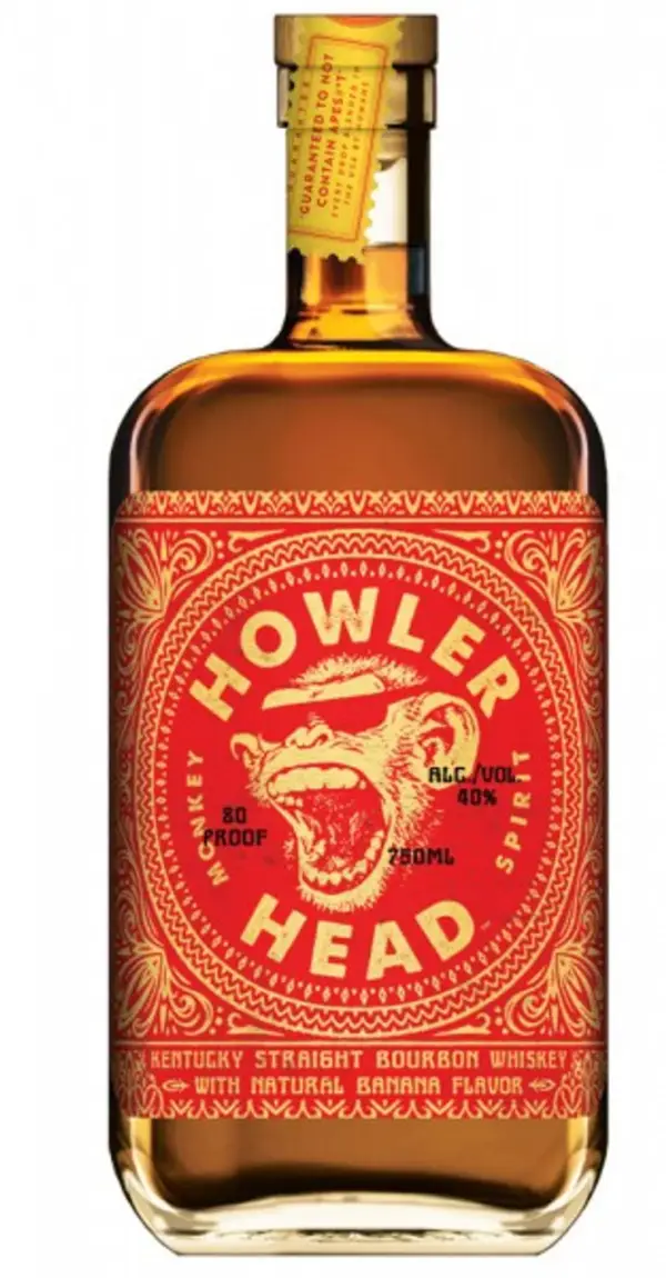 Howler Head Banana Infused Kentucky Straight Bourbon Whiskey 750ml