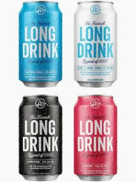 The Finnish Long Drink Zero Sugar 355ml