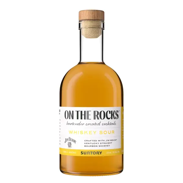 On The Rocks The Whiskey Sour With Jim Beam Bourbon 750ml