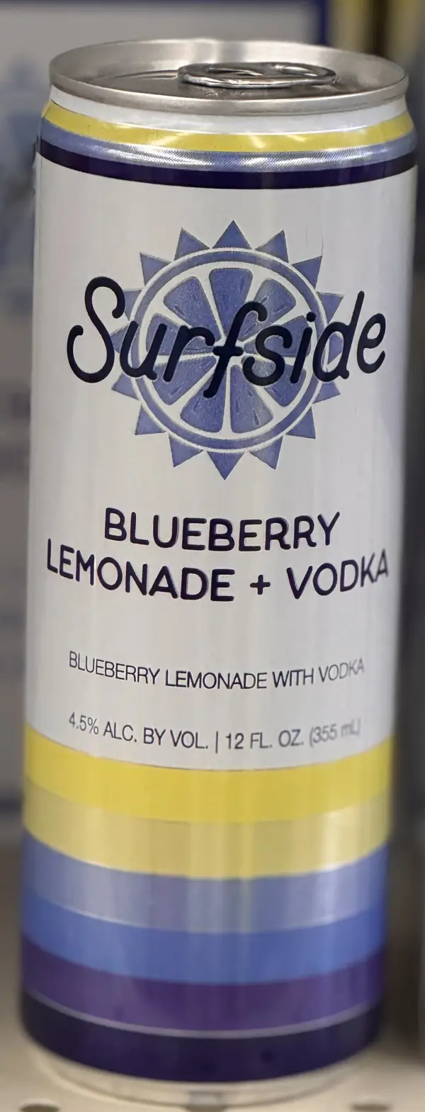 Surfside Blueberry Lemonade Vodka 355ml