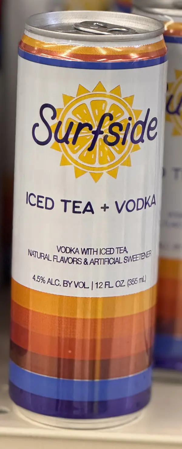 Surfside Iced Tea + Vodka 355ml