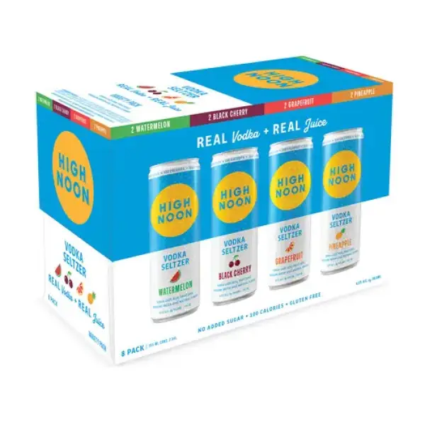 High Noon Vodka Seltzer Variety Pack 8pk 12oz Cans