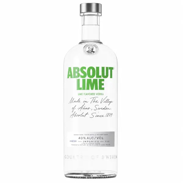 Absolut Lime Vodka 1L