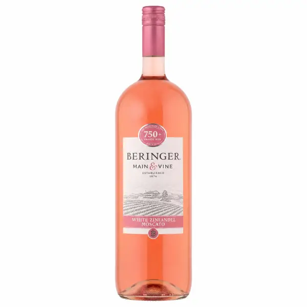 Beringer Main & Vine White Zinfandel Moscato 1.5L