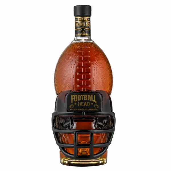 Touchdown Bourbon Football Head 1L
