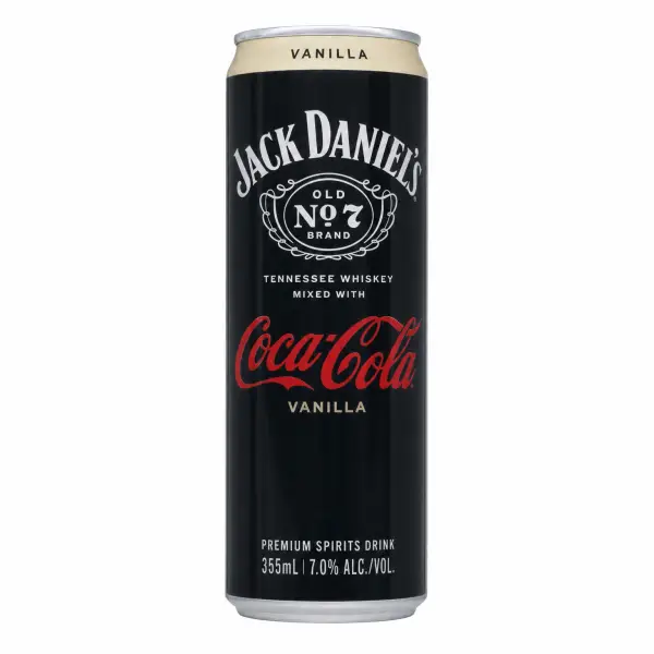 Jack Daniel's & Coca-Cola Vanilla 355ml