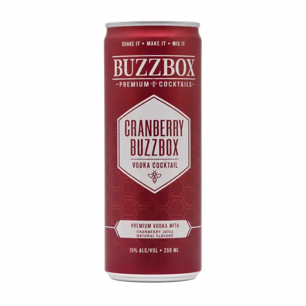Buzzbox Cranberry 250ml