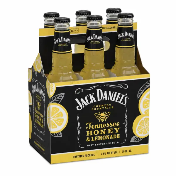 Jack Daniel's Country Cocktails Tennessee Honey & Lemonade 6pk 10oz