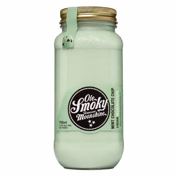 Ole Smoky Mint Chocolate Chip Cream Moonshine 750ml