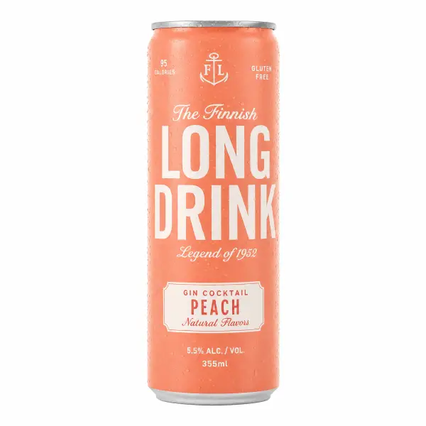 The Finnish Long Drink Peach 355ml