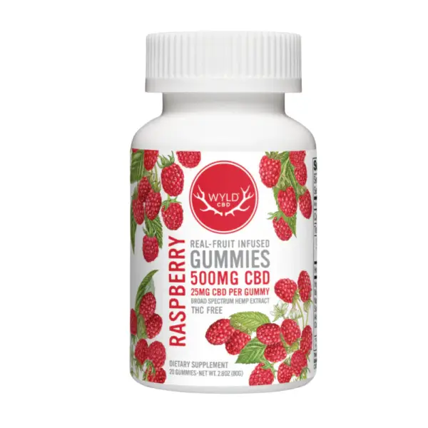 Wyld CBD Gummies - Raspberry