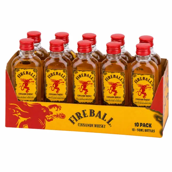 Fireball Cinnamon Whisky 10 x 50ml