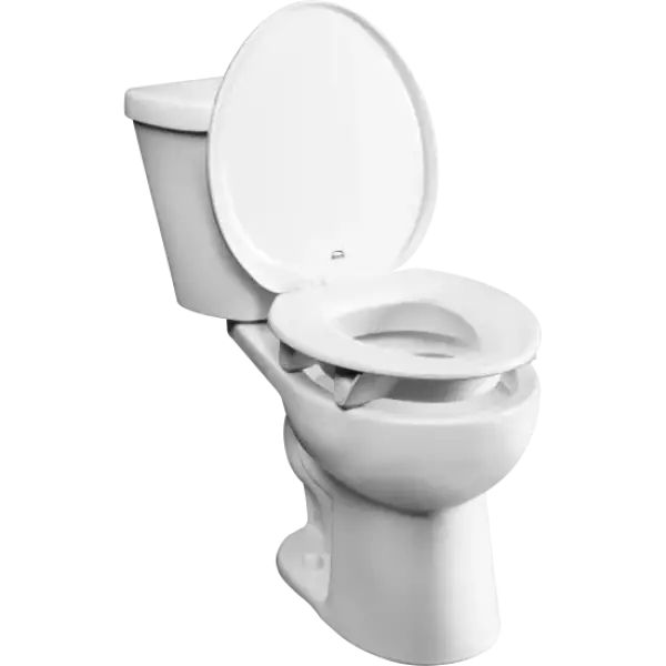 Clean·Shield Round Toilet Seat Riser