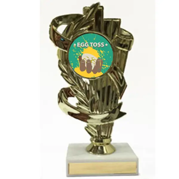 Egg Toss Gold Trophy