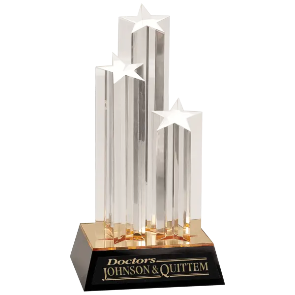 Acrylic Triple Star Award
