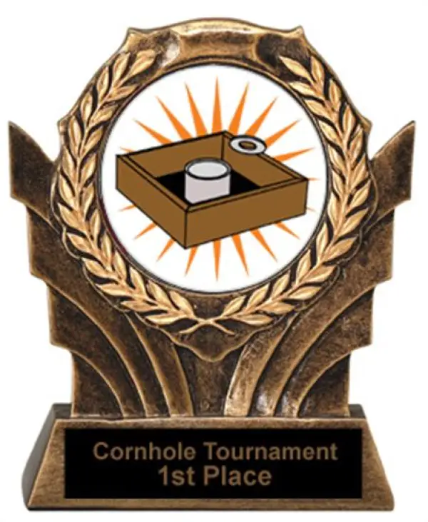 Victory Resin Washer Toss Trophies