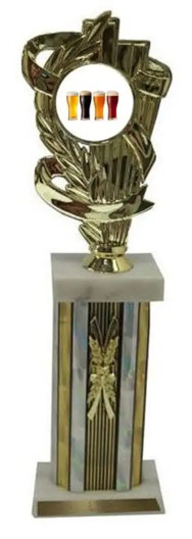 Beer Tasting Large Column Trophy