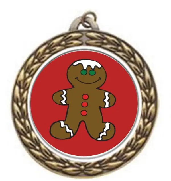 Gingerbread Vintage Neck Medal