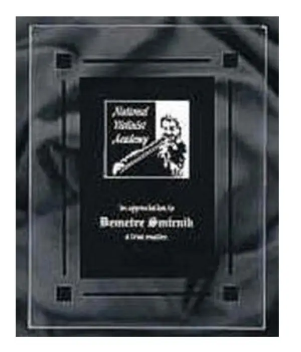 Black Acrylic Clear Plaque