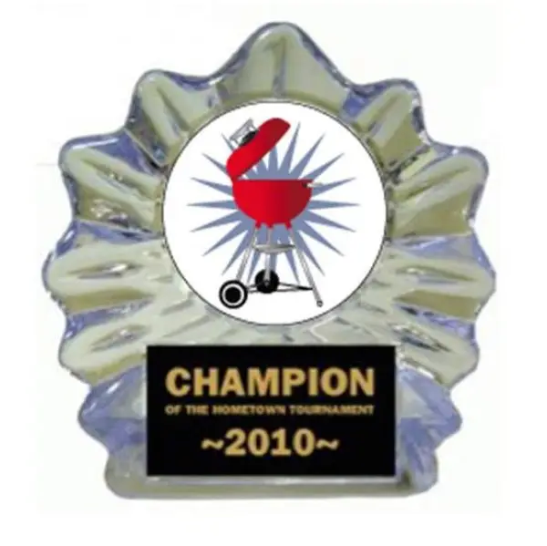 Barbecue Cook Off Ice Flame Award