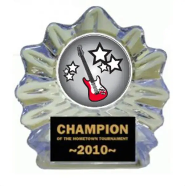 Electric Guitar Ice Flame Award