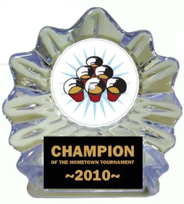 Beer Pong Ice Flame Award