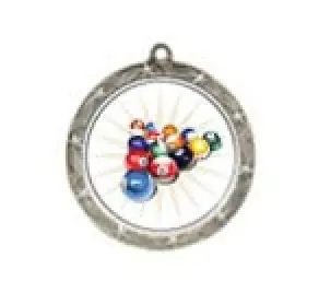 Shooting Star Billiard Neck Medal