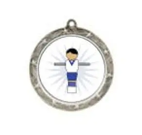 Foosball Figure Shooting Star Neck Medal