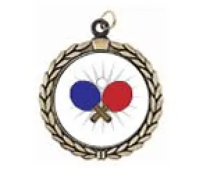 Victory Ping Pong Neck Medal
