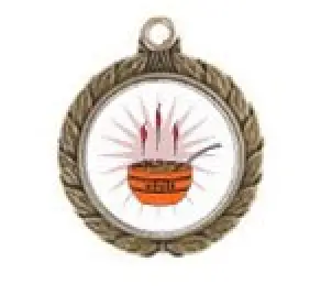 Chili Cook Off Victorious Neck Medal