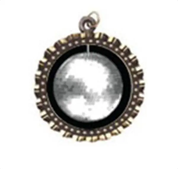 Disco Ball Neck Medal