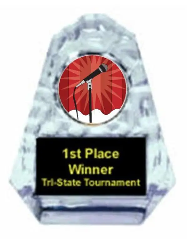 Karaoke Sculpted Ice Award