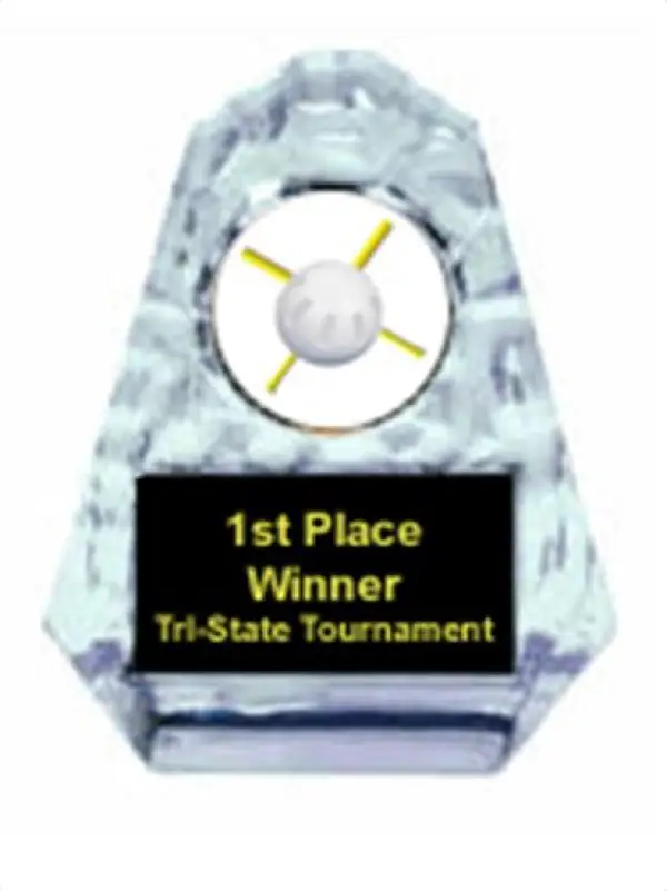 Wiffle Ball Sculpted Ice Award