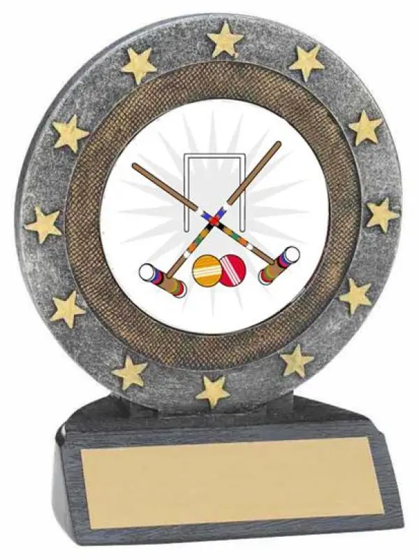 Croquet Resin Trophy