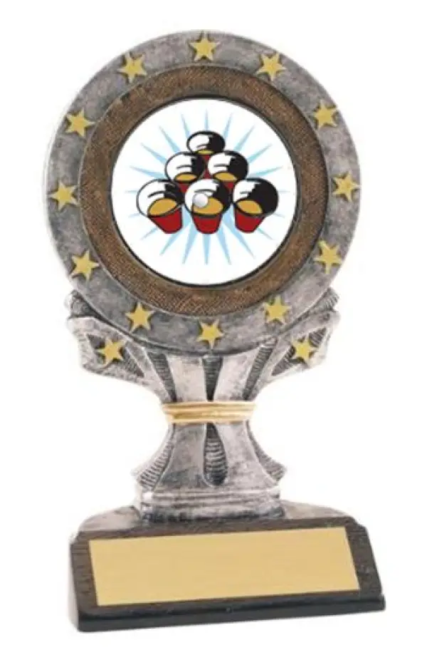All Star Resin Beer Pong Trophy