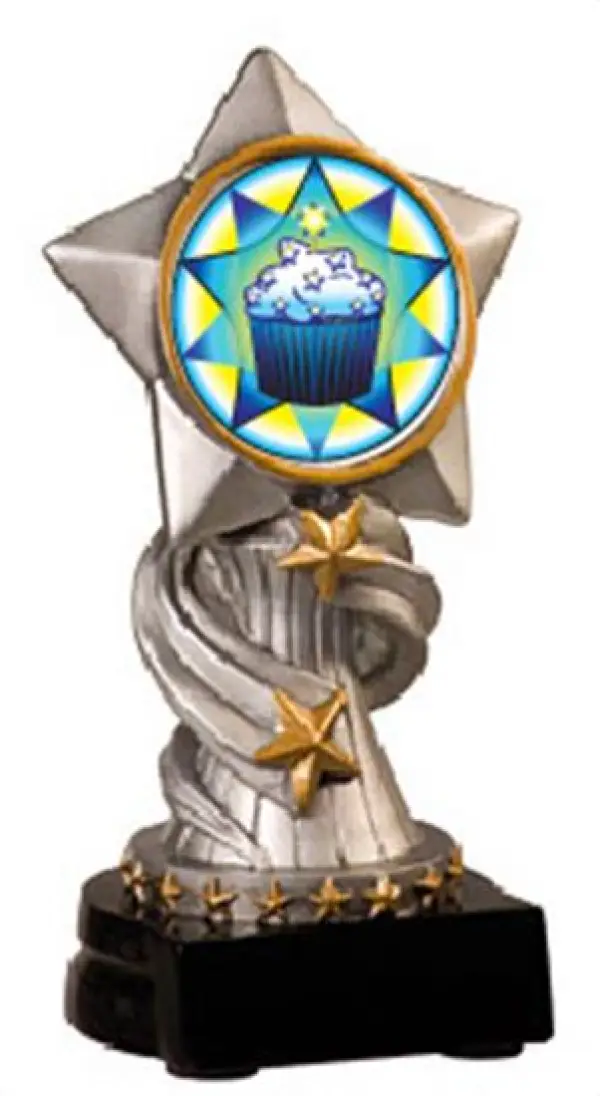 Cupcake Encore Resin Trophy