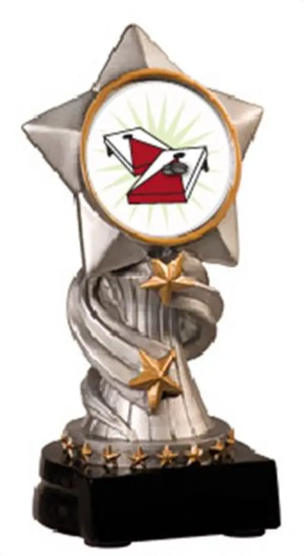 Cornhole Encore Resin Trophy