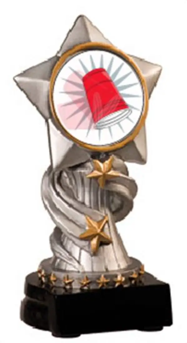 Flip Cup Encore Resin Trophy