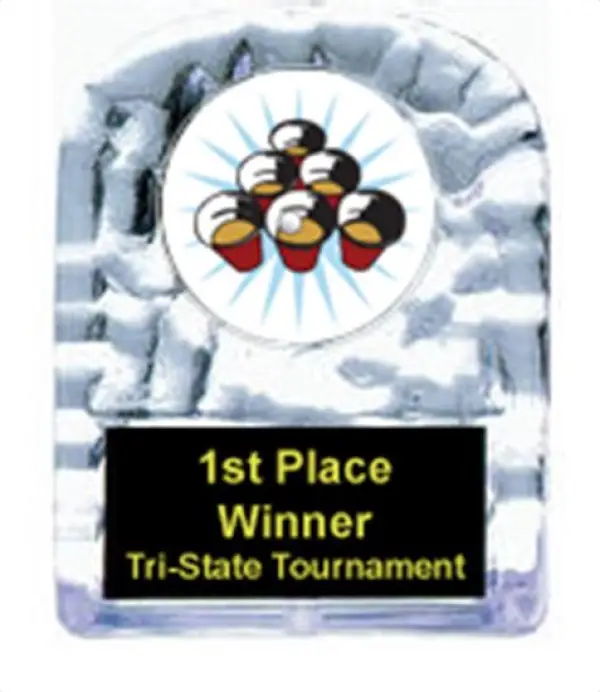 Cracked Ice Beer Pong Award