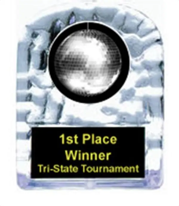 Disco Ball Cracked Ice Award