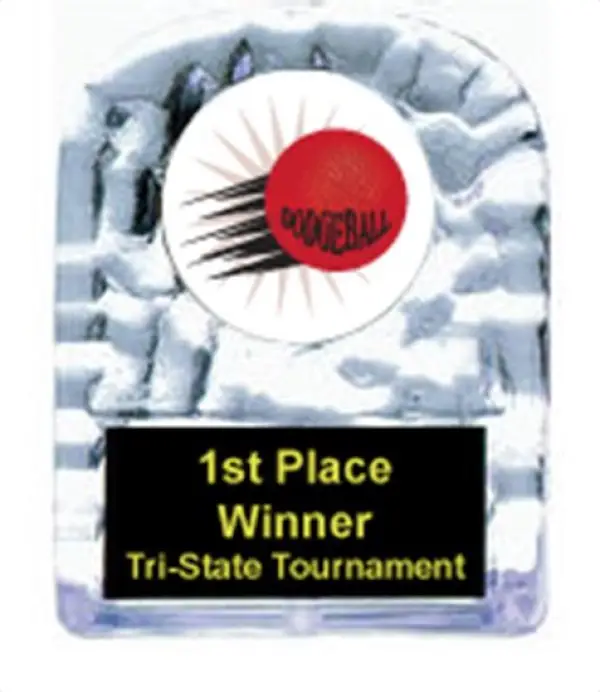 Dodgeball Cracked Ice Award