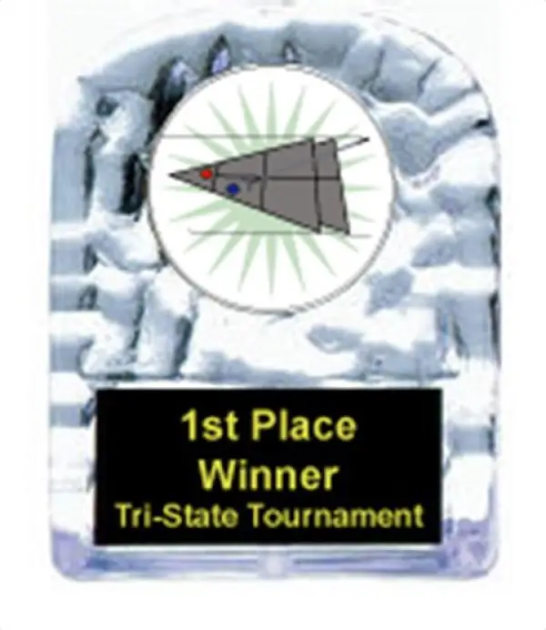 Shuffleboard Cracked Ice Award